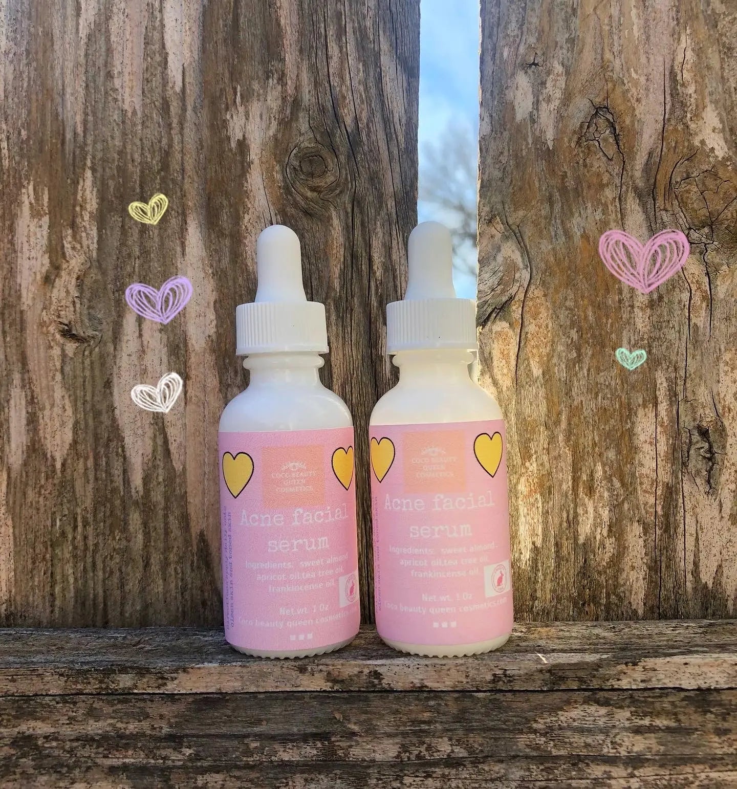 Acne facial serum FACIAL CLEANSER'S AND OILS
