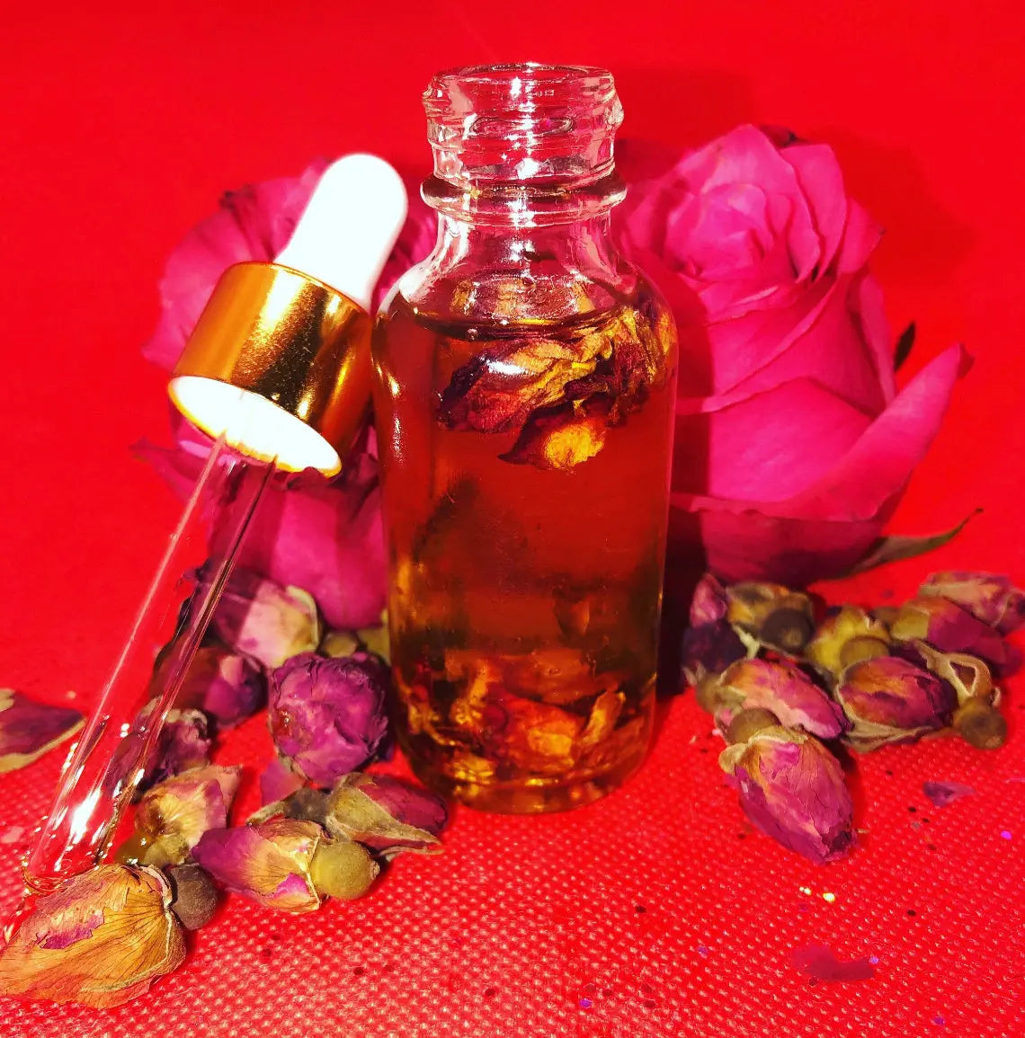 Rose facial serum coco beauty queen