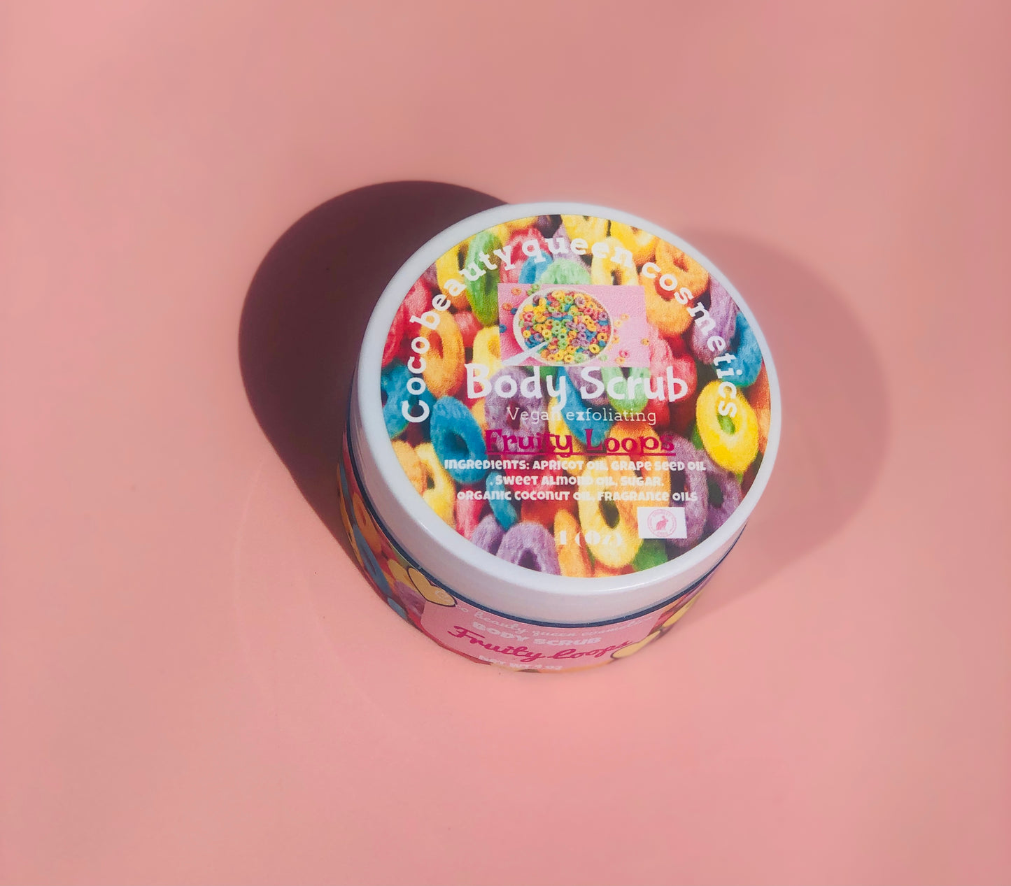 Fruity Loops sugar scrub coco beauty queen cosmetics