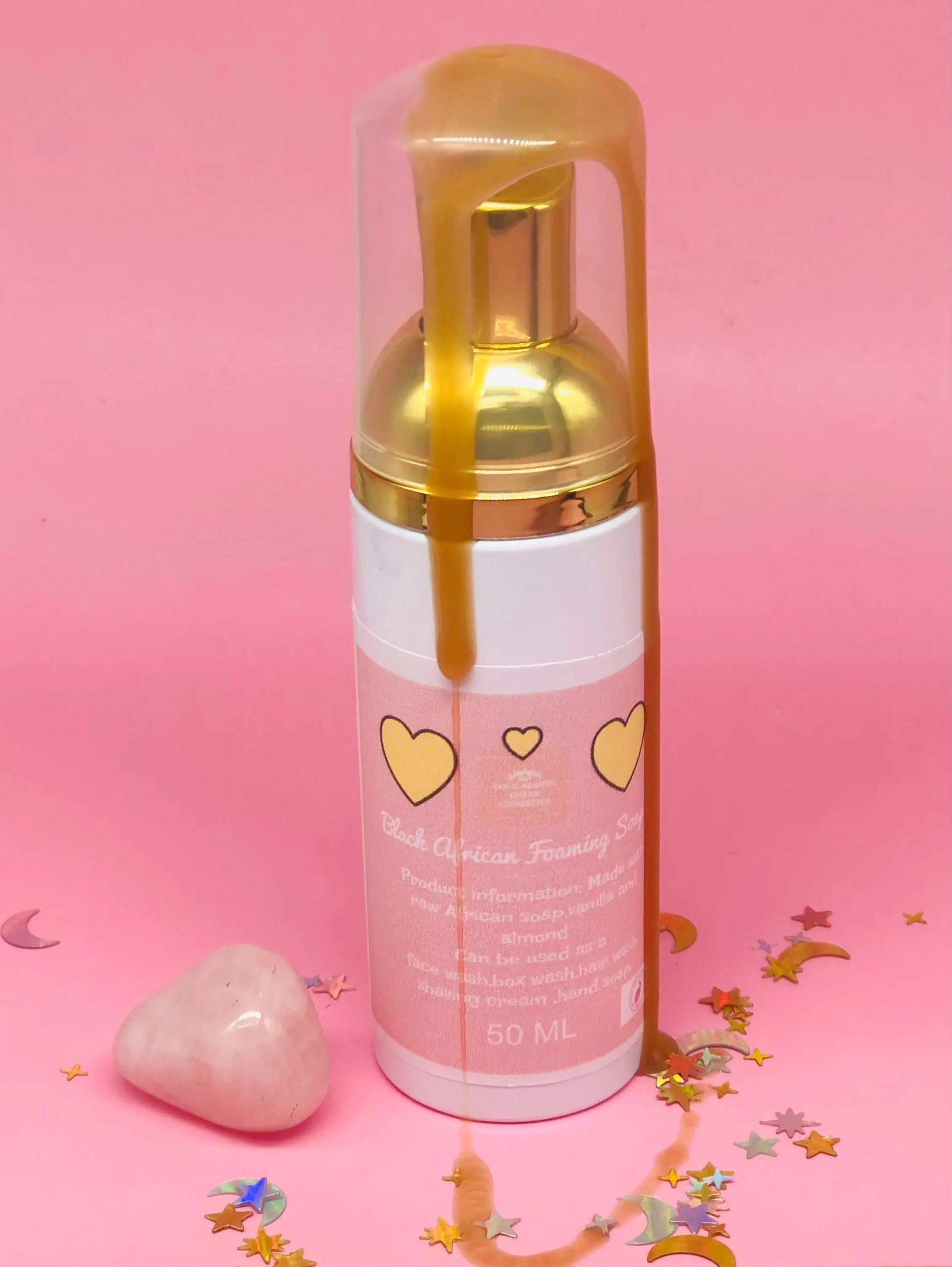 Black African foaming soap coco beauty queen